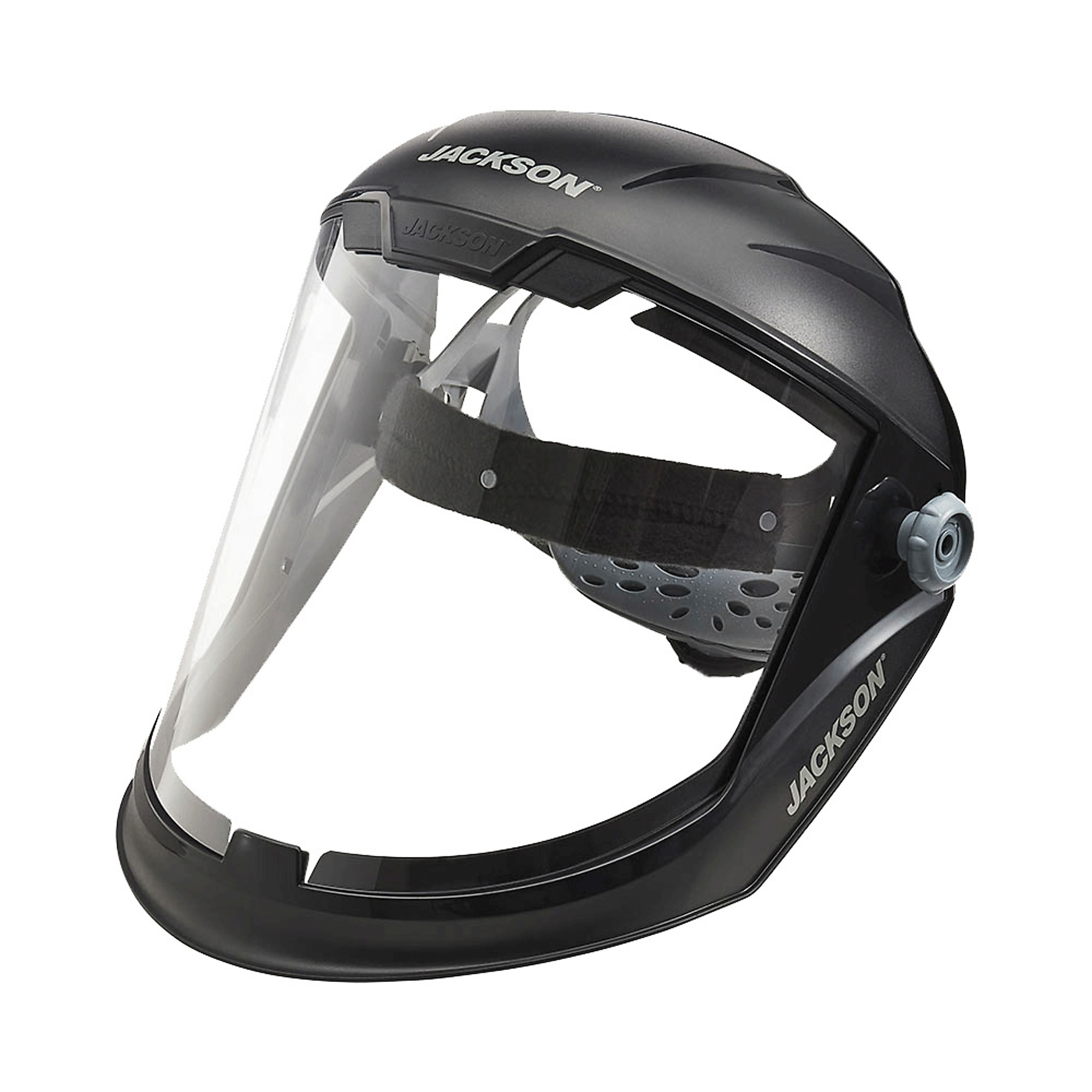 Jackson Safety® - Face Shield - MAXVIEW™ Premium Series - 9.06" x 13.38' x 0.04" Window - Clear AF - 370 Speed Dial™ Headgear - Model # 14201